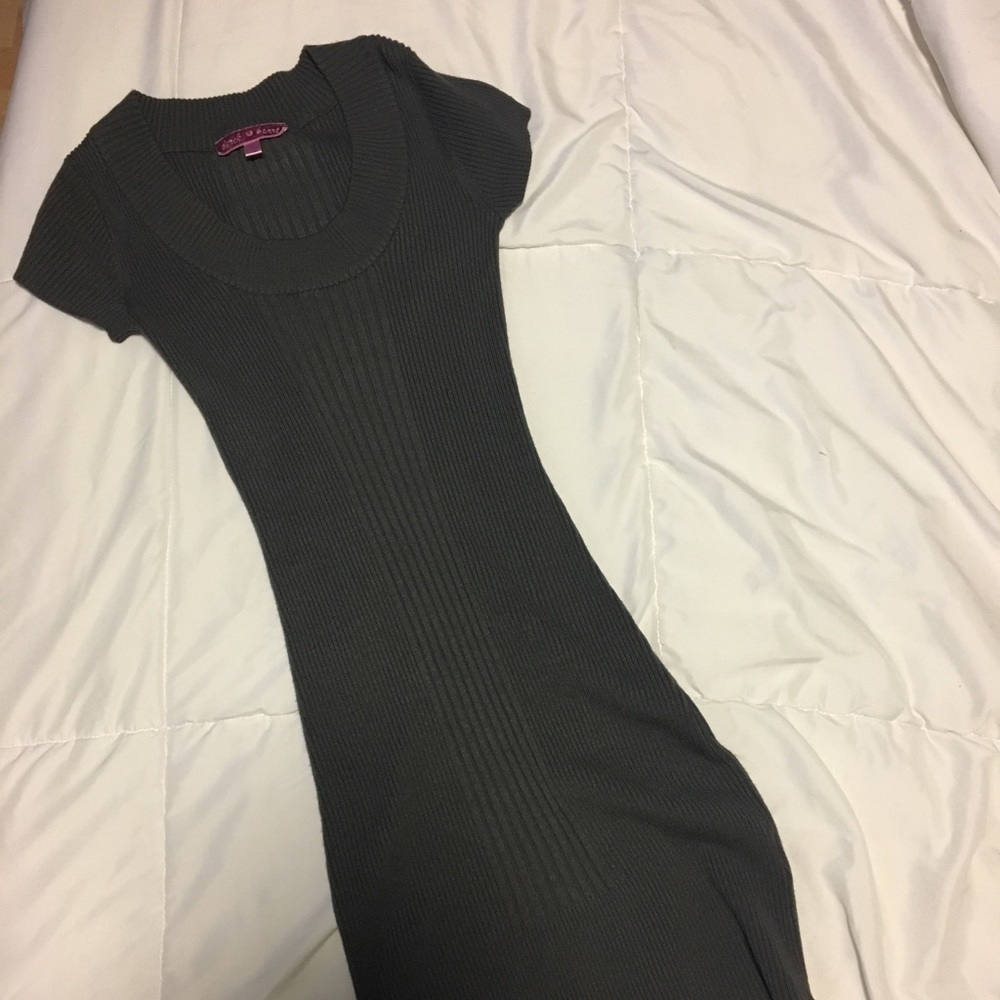 Grey sweater dress- size small- worn once
